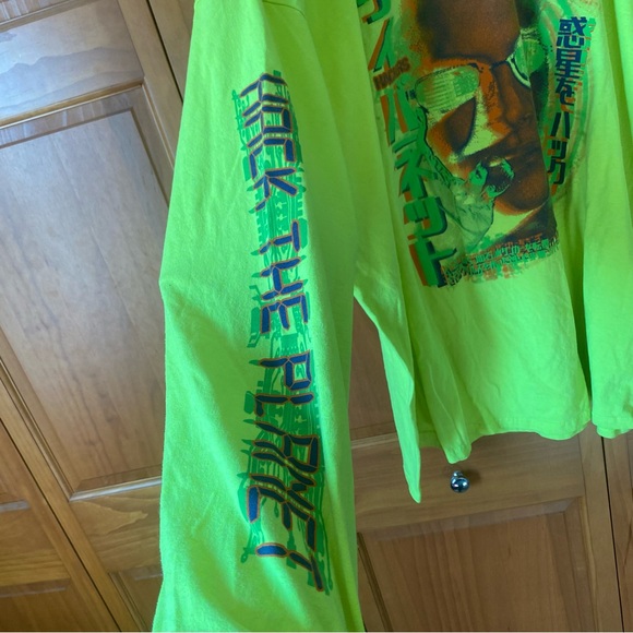 Rucking fotten hackers movies Japanese text long sleeve tshirt - Picture 3 of 5